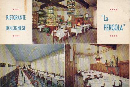 POSTAL PV07019: Publicidad ristorante bolognese La Pergola, Milano