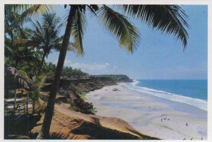 POSTAL PV07020: Varkala Beach, Kerala