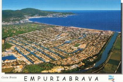POSTAL PV07030: Vista aerea Empuriabrava