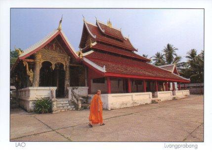 POSTAL PV07073: Wat Mai, Luangprabang, Lao