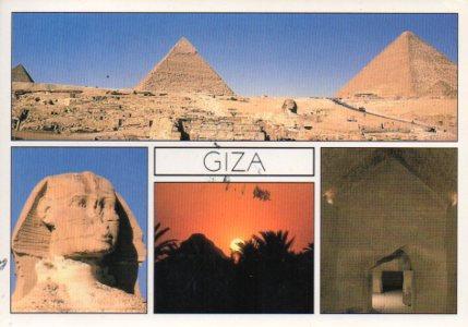 POSTAL PV07078: Pyramid of Onas, Giza