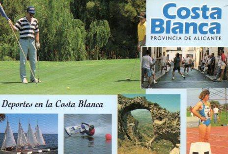 POSTAL PV07090: Publicidad Deportes en Costa Blanca, Diputacion de Alicante
