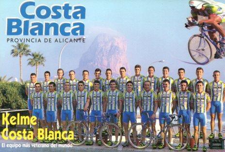 POSTAL PV07091: Publicidad Equipo ciclista Kelme Costa Blanca