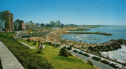 POSTAL PV07331: Vista panoramica La Perla en Mar del Plata