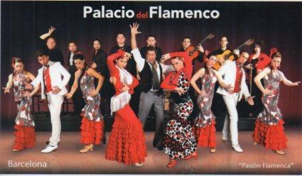 POSTAL PV07336: Publicidad Pasion Flamenca en Palacio del Flamenco, Barcelona