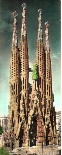 POSTAL PV07383: Templo Expiatorio de la Sagrada Familia, Barcelona