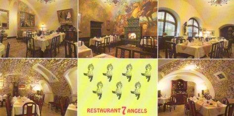 POSTAL PV07379: Restaurant 7 Angels, Praha