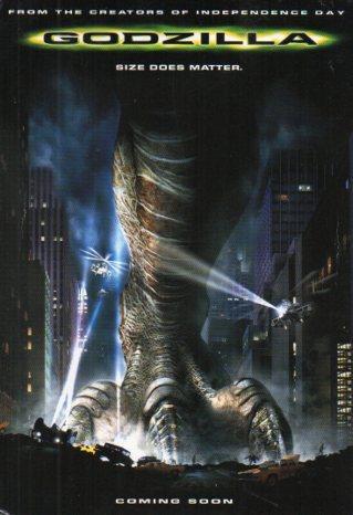 POSTAL PV07272: Publicidad pelicula Godzilla