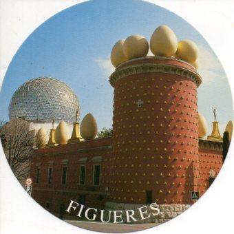 POSTAL PV07312: Museo Dali exterior, Figueres