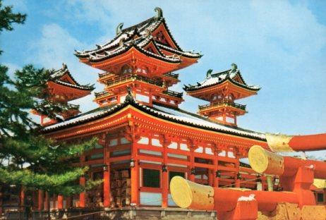 POSTAL PV07292: Haian Shrine, Japan