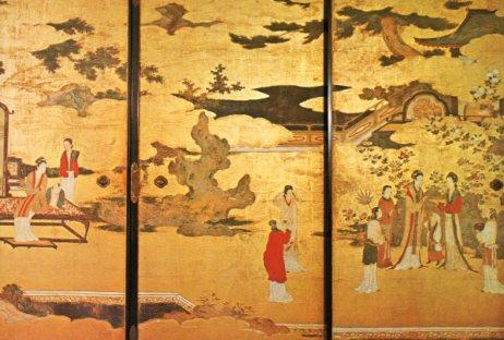 POSTAL PV07296: Paintings on the sliding screens of Nanzenji Temple, Japan