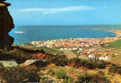 POSTAL PV07611: La villa y el golfo de Rosas, Gerona