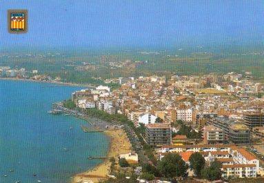 POSTAL PV07602: Vista aerea de Roses, Girona