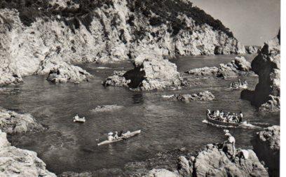 POSTAL PV07574: Barcas en Ses Illetes en Tossa de Mar