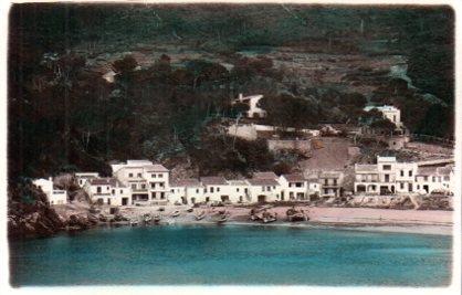 POSTAL PV07590: Playa de Sa Riera en Bagur, Gerona