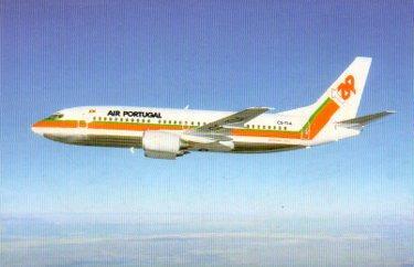 POSTAL PV07581: Boeing 737-300 Tap Air Portugal
