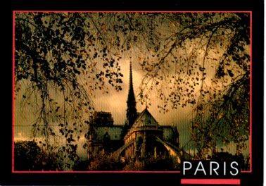 POSTAL PV07635: Notre Dame, Paris