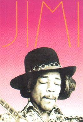 POSTAL PV07688: Jimi Hendrix