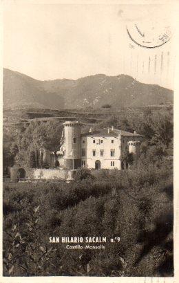 POSTAL PV07683: Vista Castillo Monsolis en San Hilario Sacalm