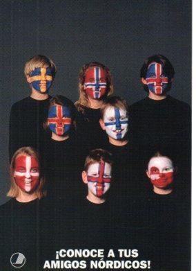 POSTAL PV07680: Imagen campaña realizada por el Consejo Nordico en 1994