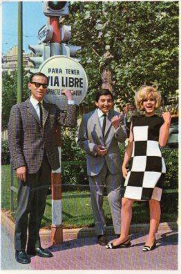 POSTAL PV07704: Los Tres Sudamericanos