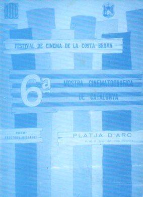 POSTAL PV07674: 6º Mostra Cinematografica de Catalunya , Platja d'Aro 1988