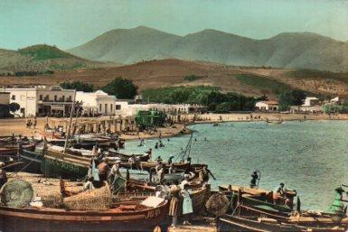 POSTAL PV07658: Playa del Port de Llansa, Gerona