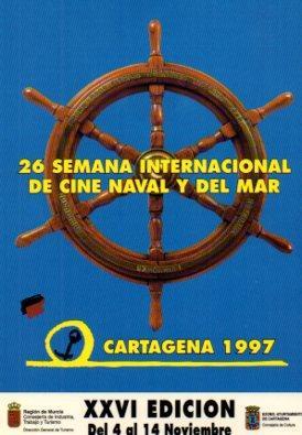POSTAL PV07454: 26 Semana Internacional de Cine Naval y del Mar, Cartagena 1997