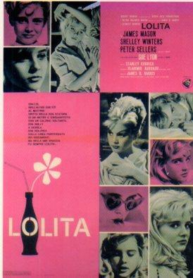 POSTAL PV07446: Lolita pelica de Stanley Kubrick