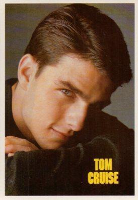 POSTAL PV07468: Tom Cruise primer plano de joven. New Line 127
