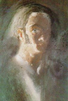 POSTAL PV07419: Primer autoretrat de Dali por Salvador Dali