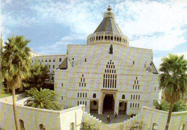 POSTAL PV07523: Nazareth, Church of the Annunciation
