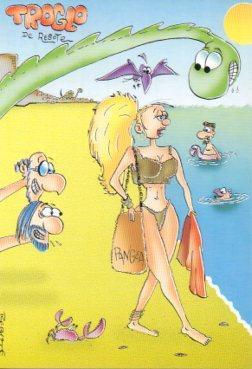 POSTAL PV07550: MUCHOCOMI. Las chicas y el verano, autor J. L. Martinez Rebote