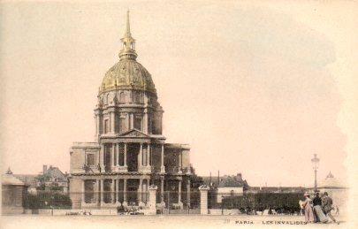 POSTAL PV08109: Les Invalides, Paris