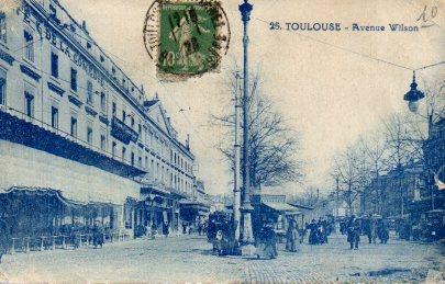 POSTAL PV08113: Tolouse, Avenue Wilson