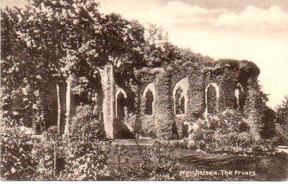 POSTAL PV08090: Winchelsea, the Friars. England