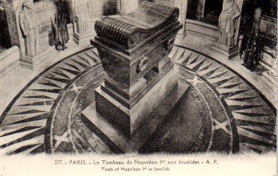 POSTAL PV08096: La Tombeau de Napoleon 1er aux Invalides, Parisç