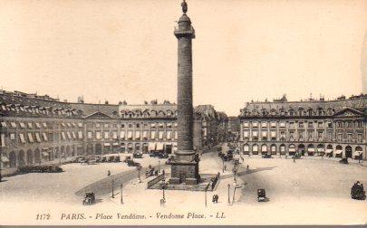 POSTAL PV08140: Place Vendome, Paris