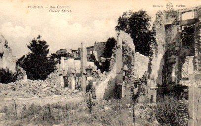 POSTAL PV08125: Rue Chevert, Verdum