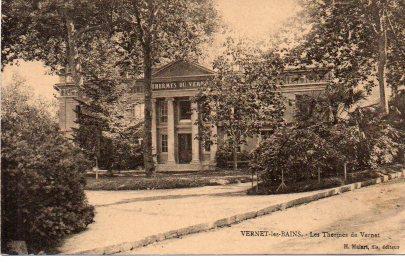 POSTAL PV08045: Les Thermes de Vernet, Vernet-les-Bains