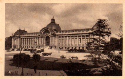 POSTAL PV08262: Le Petit Palais (Champs-Elysees), Paris