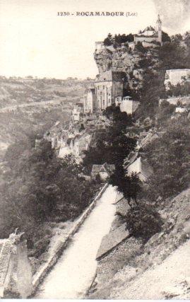 POSTAL PV08298: Vue Rocamadour