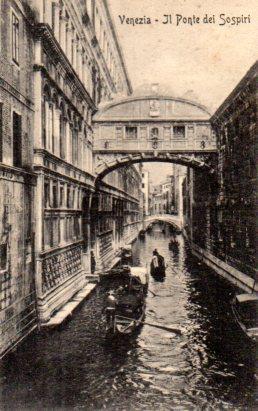 POSTAL PV08278: Il Ponte dei Sospiri, Venezia