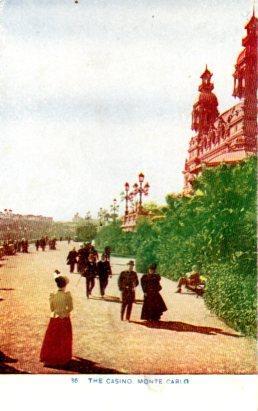 POSTAL PV08280: The Casino, Montecarlo