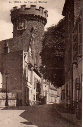 POSTAL PV08285: La Tour de l'Horloge, Vichy