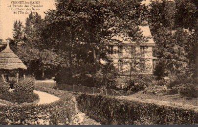 POSTAL PV08220: Le Chalet des Roses, Vernet-les-Bains
