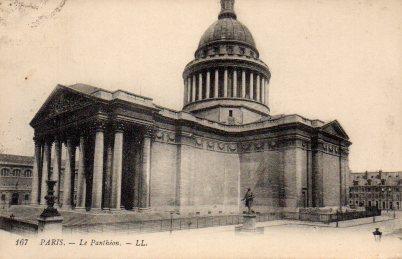 POSTAL PV08200: Paris, Le Pantheon - LL. 167