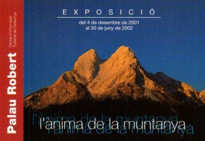 POSTAL PV07818: Exposicio Anima de la Muntanya, Palau Robert Barcelona 2001-2002