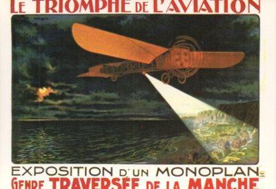 POSTAL PV07806: Exposition d'un Monoplan Genre Traversee de la Manche