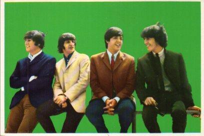 POSTAL PV07790: The Beatles famoso conjunto musicas